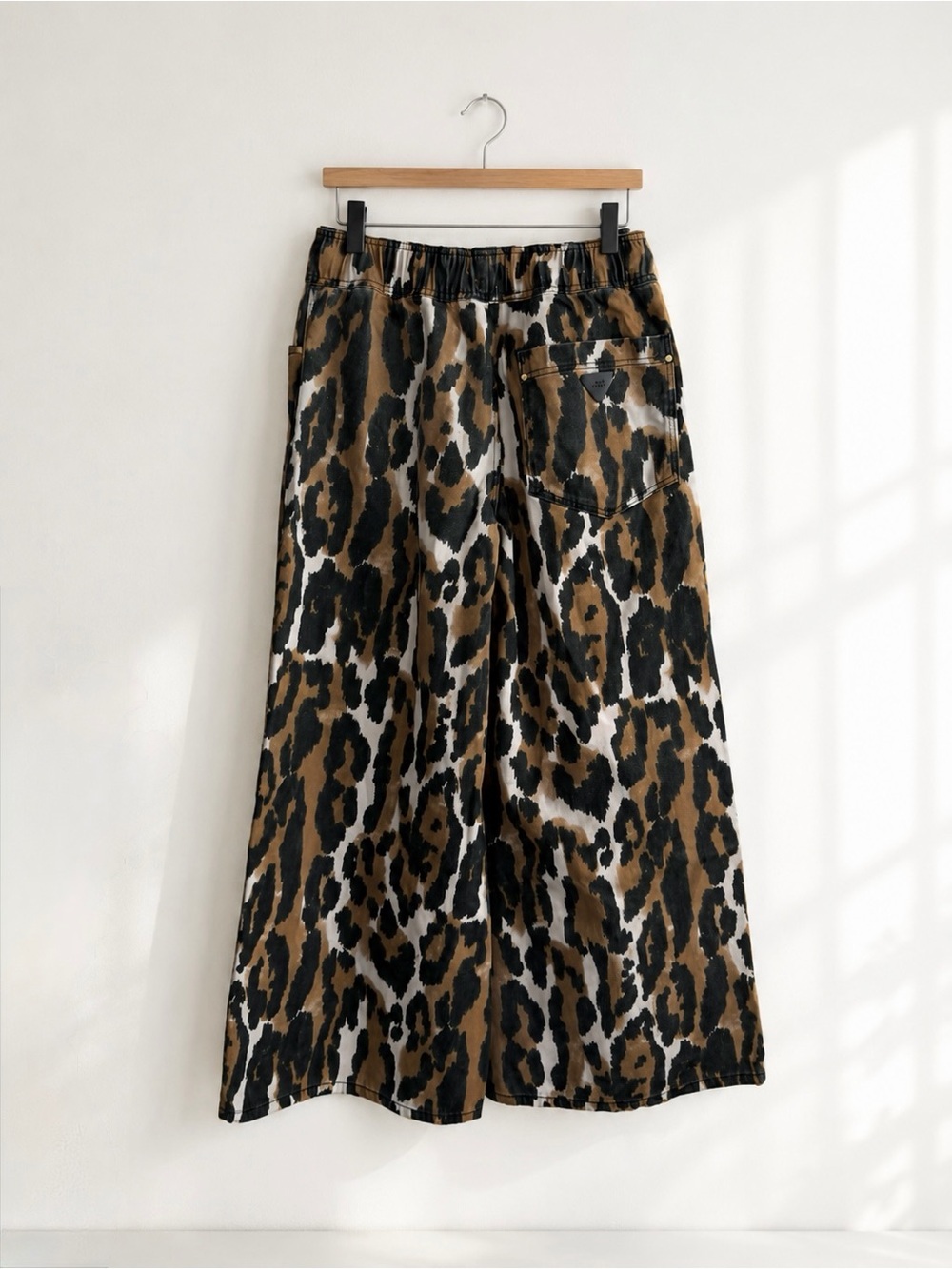 AJE Studio Sienna Wide Leg Jeans Animal Print - Picture 3 of 16